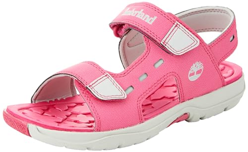 Timberland Jungen Unisex Kinder Moss Jump 2 Strap (Toddler) Sandal, BR PNK, 24 EU von Timberland