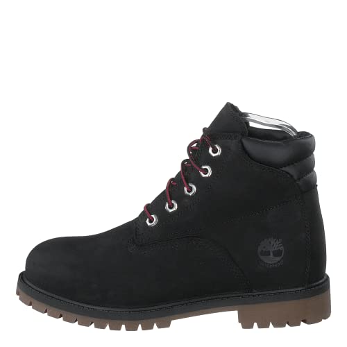 Timberland Jungen Unisex Kinder Premium Fashion Boot, Black Nubuck, 22 EU von Timberland