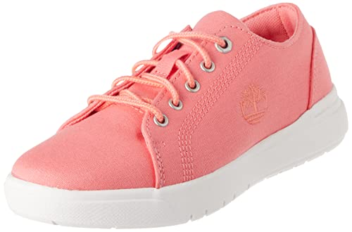 Timberland Jungen Unisex Kinder Seneca Bay Fabric Ox Sneaker, Shell PINK, 31 EU von Timberland