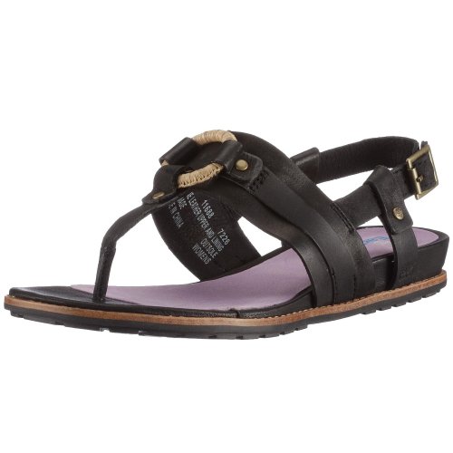 Timberland KNBNK EK RNG ANKL 11688, Damen Sandalen/Fashion-Sandalen, schwarz, (BLACK), EU 37, (US 6) von Timberland