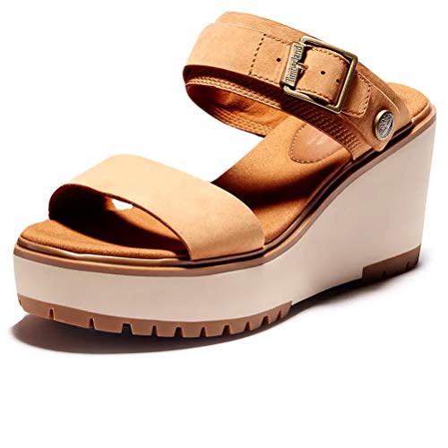 Timberland KORALYN 2 Band Wedge Brown 41 von Timberland