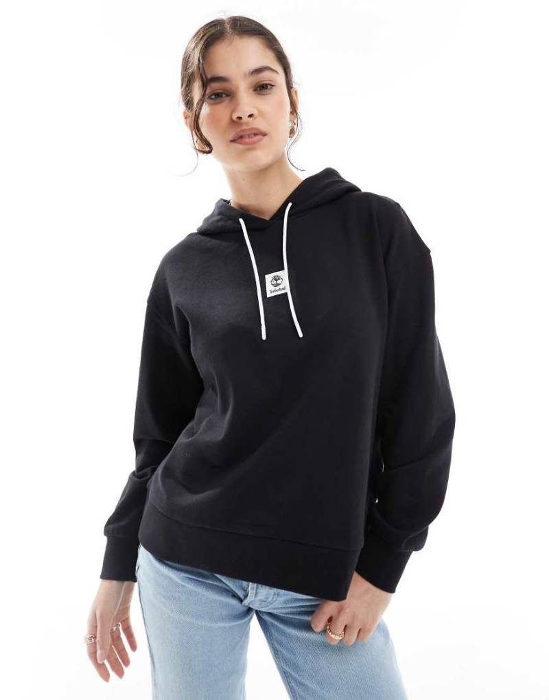 Timberland - Kapuzenpullover aus Loopback-Stoff in Schwarz von Timberland