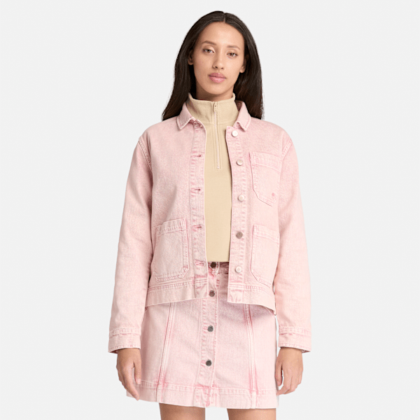 Timberland - Kempshire Chore Jacke für Damen in Hellpink, Damen, Pink, Größe: XS von Timberland