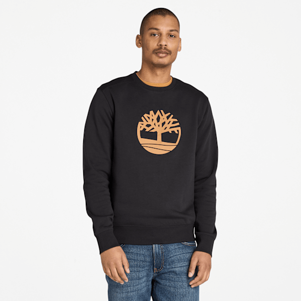 Timberland - Kennebec River Sweatshirt mit Rundhalsausschnitt für Herren in Schwarz, Herren, Schwarz, Größe: XS von Timberland
