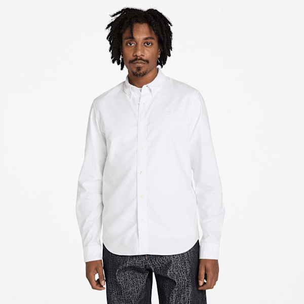 Timberland - Oxfordhemd für Herren in Weiß, Mann, Weiß, Größe: L Timberland - Oxfordhemd für Herren in Weiß, Mann, Weiß, Größe: L von Timberland