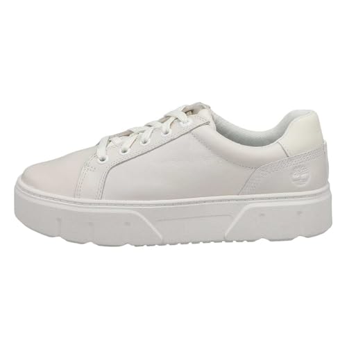Timberland Laurel Court Low Schnür-Sneaker für Damen, Weiße Vollmaserung, 39 EU Timberland Laurel Court Low Schnür-Sneaker für Damen, Weiße Vollmaserung, 39 EU von Timberland