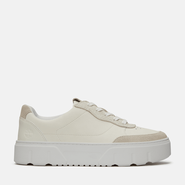 Timberland - Laurel Court Low-Top-Sneaker zum Schnüren für Damen in Weiß, Damen, Weiß, Größe: 41.5 von Timberland