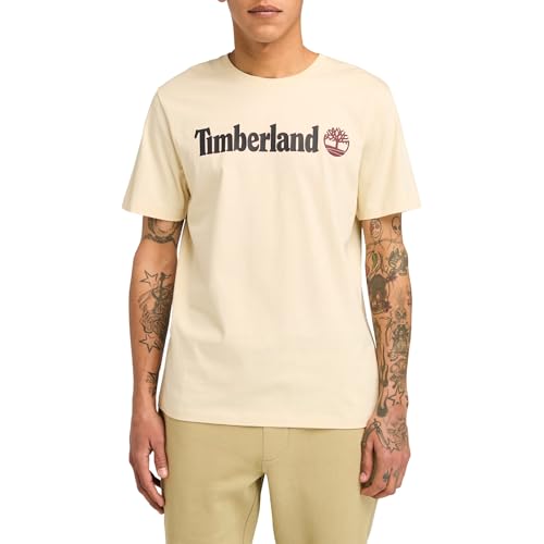 Timberland Linear Logo Short Sleeve, T-Shirt - L von Timberland