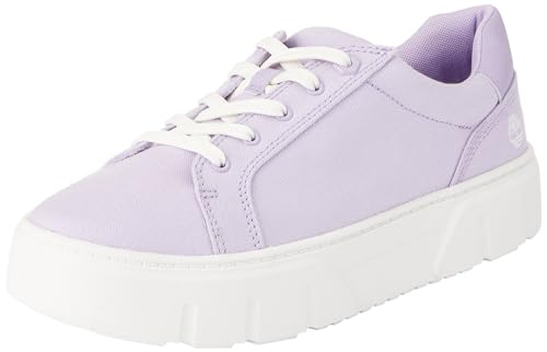Timberland Low LACE UP Sneaker, Laurel Court Light Purple Canvas, 11 von Timberland