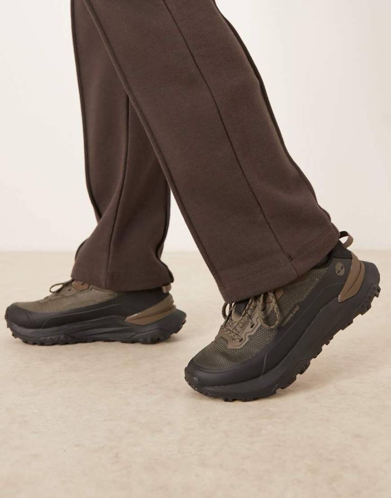 Timberland - Low - Schnürsneaker in Grün mit Mesh von Timberland