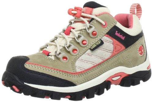 Timberland Mädchen FTK_Hypertrail GTX Ox Trekking- & Wanderhalbschuhe Braun (Taupe with Coral) 31 EU von Timberland