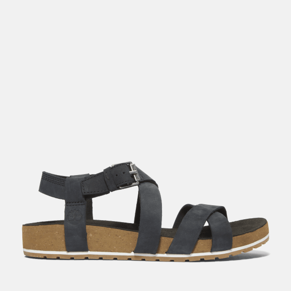 Timberland - Malibu Waves Sandale mit Fersenriemen für Damen in Schwarz, Frau, Schwarz, Größe: 39.5 von Timberland