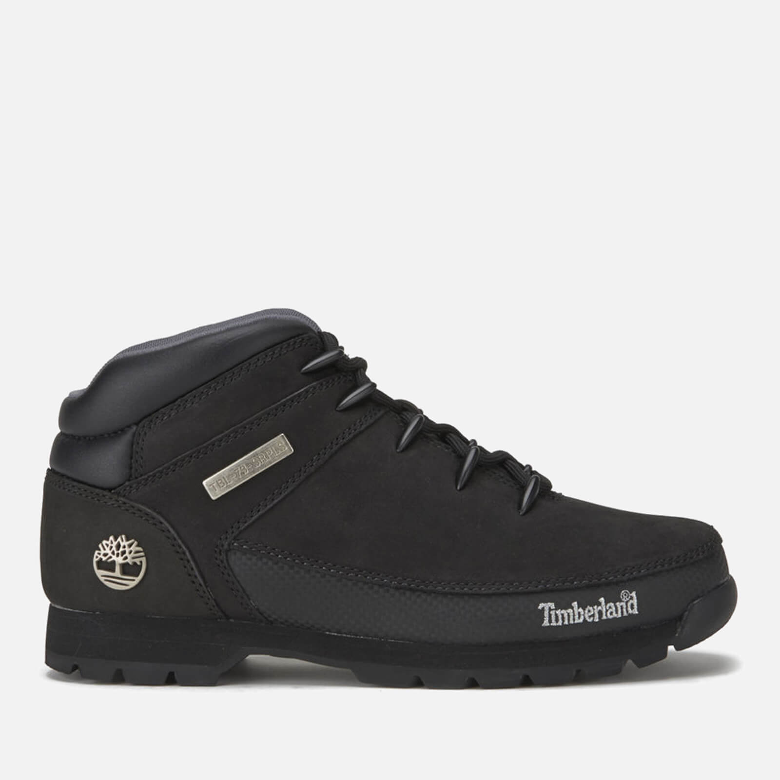 Timberland Men's Euro Sprint Leather Hiker Boots - Black - UK 9 von Timberland