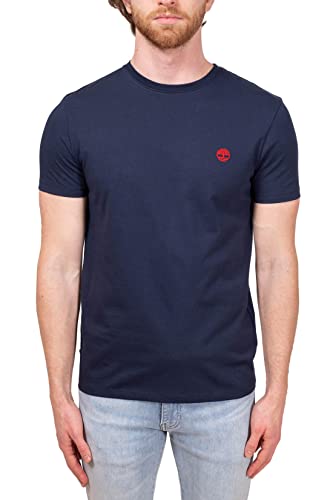 Timberland Herren Slim Chest Logo T-Shirt - Size S von Timberland