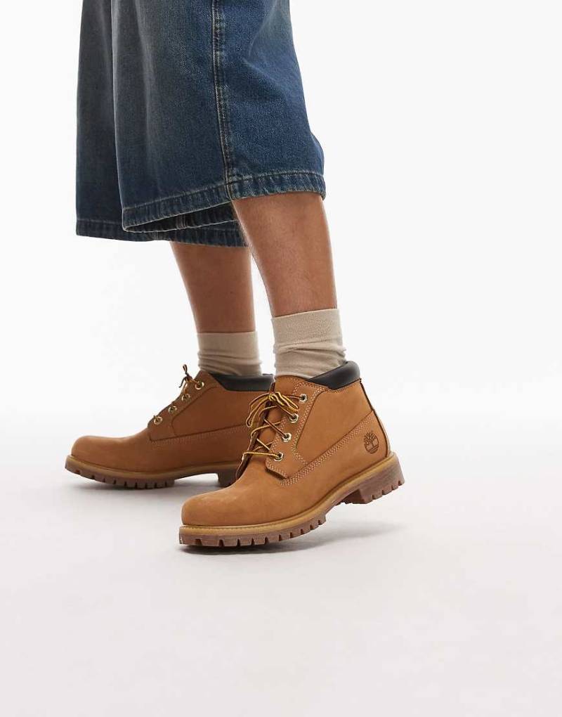 Timberland - Mid - Wasserdichte Chukka-Schnürstiefel in Weizenbraun-Brown von Timberland