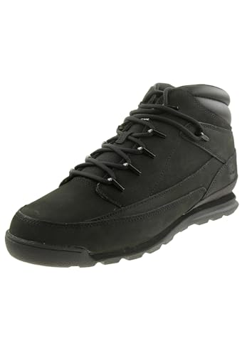 Timberland Euro Rock Mid Lace Boot Herren Boots Wanderschuhe Wildleder TB 1A2AD1 015 Schwarz, Schuhgröße:43 EU von Timberland