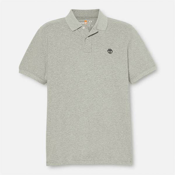 Timberland - Millers River Pikee-Polohemd für Herren in Grau, Mann, Grau, Größe: XL Timberland - Millers River Pikee-Polohemd für Herren in Grau, Mann, Grau, Größe: XL von Timberland