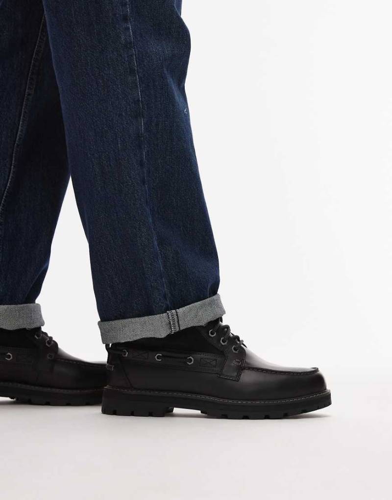 Timberland - Mittelhohe Schnürstiefel aus Leder in Schwarz von Timberland