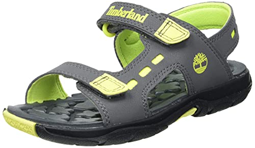 Timberland Jungen Unisex Kinder Moss Jump 2 Strap (Toddler) Sandalen, Grau Medium Grey, 21 EU von Timberland