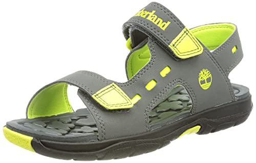 Timberland Moss Jump 2 Strap (Youth) Sandalen, Grau Medium Grey, 32 EU von Timberland