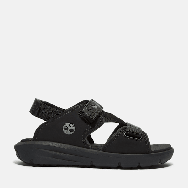 Timberland - Motion Dune Sandale mit Fersenriemen für Kleinkinder in Schwarz, Schwarz, Größe: 30 von Timberland