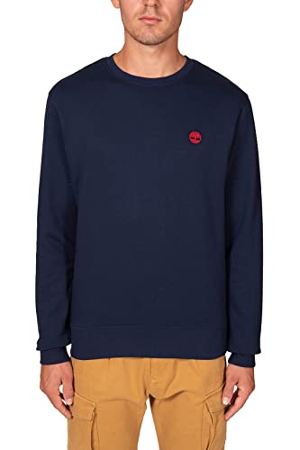 Timberland Oyster R Crew Sweat Herren Sweatshirt Pullover TB0A2AM6 blau, Bekleidungsgröße:L von Timberland