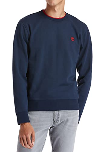 Timberland Oyster R Crew Sweat Herren Sweatshirt Pullover TB0A2AM6 blau, Bekleidungsgröße:L von Timberland