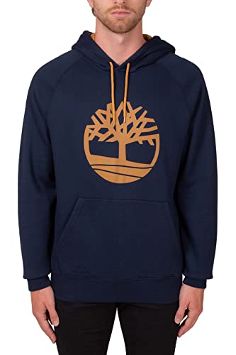 Timberland Oyster R Tree Hoody Herren Sweatshirt Kapuzenpullover TB0A2C68 blau, Bekleidungsgröße:XXL von Timberland