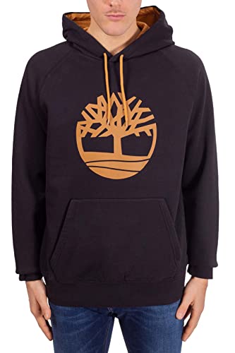 Timberland Oyster R Tree Hoody Herren Sweatshirt Kapuzenpullover TB0A2C68 schwarz, Bekleidungsgröße:M von Timberland