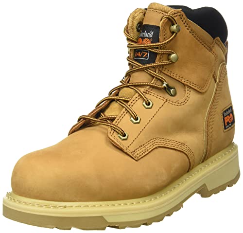 Timberland PRO Herren 6 in Pit Ankle Boot, Gelb Yellow, 42 EU von Timberland