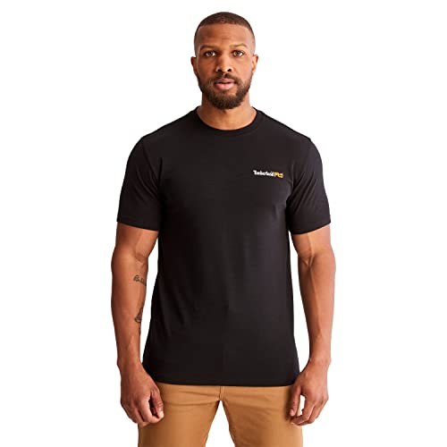 Timberland PRO Herren Base Plate Hw Northern Lights Graphic Short Sleeve T-Shirt, schwarz, Klein von Timberland PRO