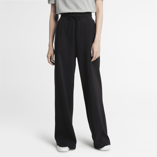 Timberland - Luxuriöse Palazzo-Hose für Damen in Schwarz, Frau, Schwarz, Größe: L von Timberland