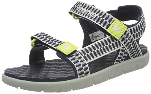 Timberland Perkins Row (Youth) Sandalen, Blau Navy Blue Webbing, 32 EU von Timberland