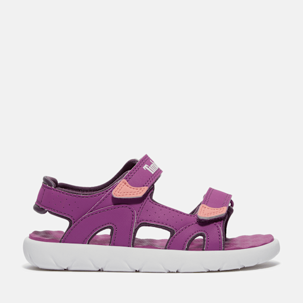 Timberland - Perkins Row Sandale mit Fersenriemen für Jugendliche in Violett, Violett, Größe: 33 Timberland - Perkins Row Sandale mit Fersenriemen für Jugendliche in Violett, Violett, Größe: 33 von Timberland