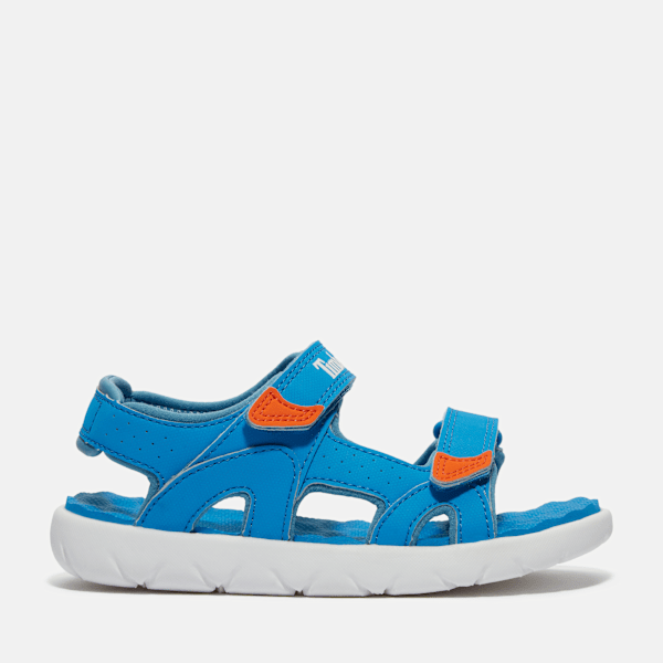 Timberland - Perkins Row Sandale mit Fersenriemen für Kleinkinder in Blau, Blau, Größe: 23 Timberland - Perkins Row Sandale mit Fersenriemen für Kleinkinder in Blau, Blau, Größe: 23 von Timberland
