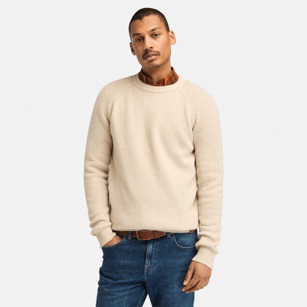 Timberland - Phillips Brook Pullover mit Raglanärmeln für Herren in Beige, Mann, Beige, Größe: L Timberland - Phillips Brook Pullover mit Raglanärmeln für Herren in Beige, Mann, Beige, Größe: L von Timberland