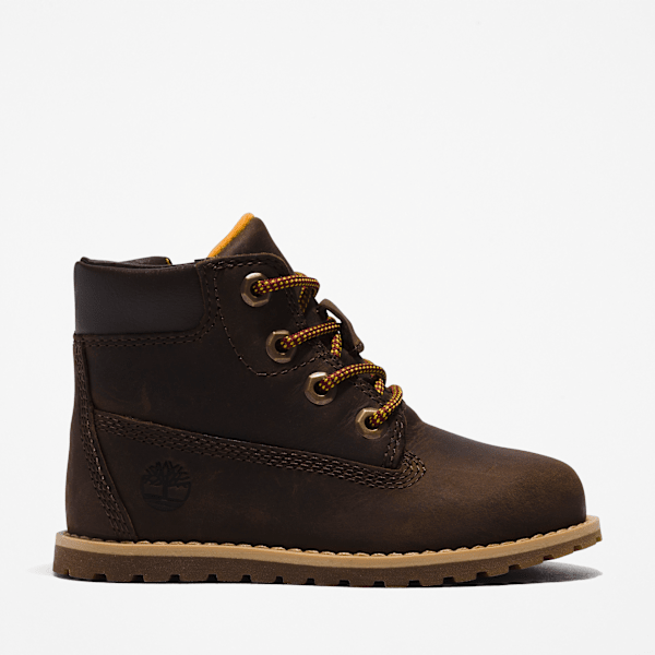 Timberland - Pokey Pine Boot für Kleinkinder in Dunkelbraun, Braun, Größe: 21 von Timberland