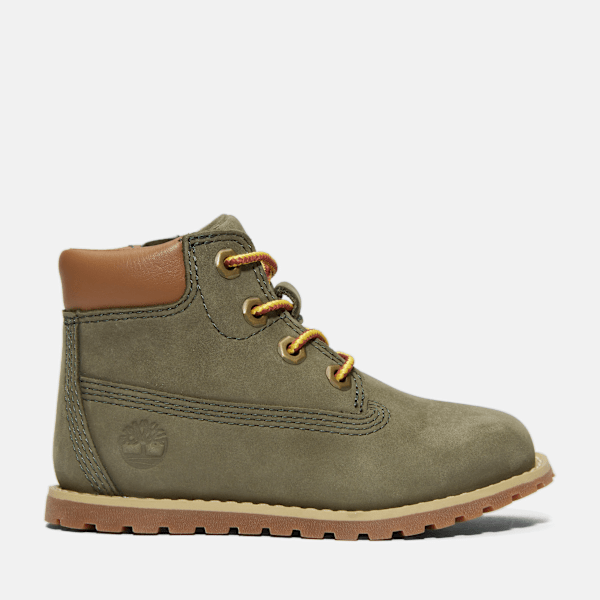 Timberland - Pokey Pine Boot für Kleinkinder in Dunkelgrün, Grün, Größe: 28 von Timberland