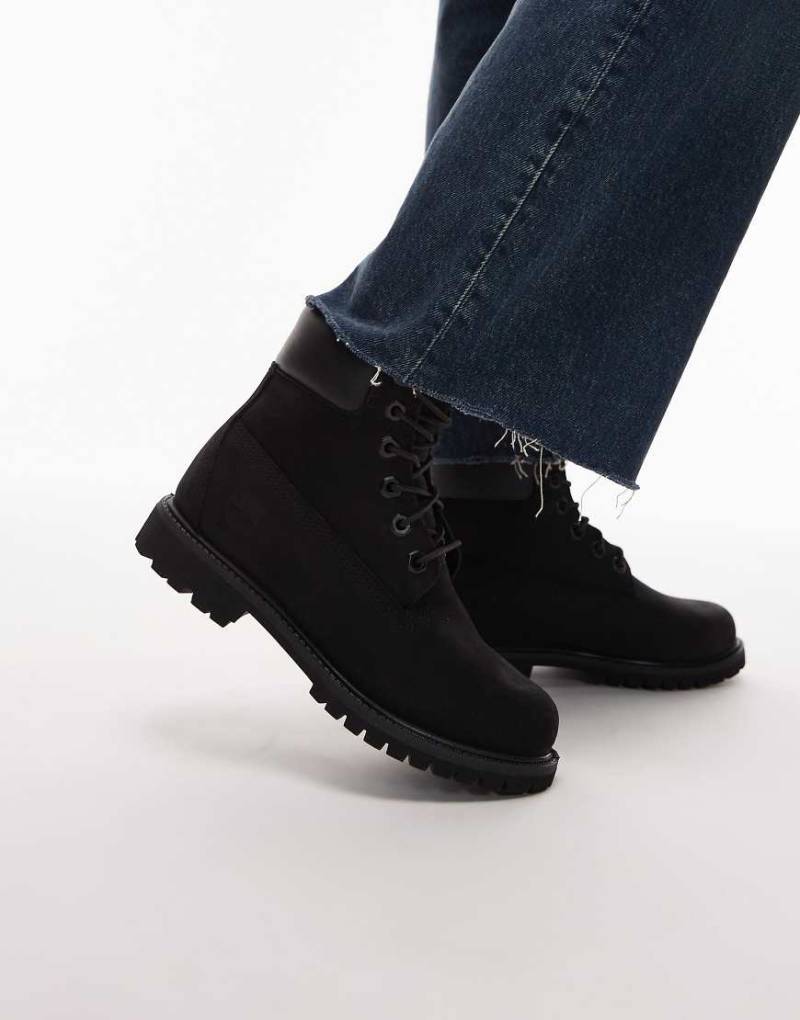 Timberland - Premium 6 Inch - Stiefel aus Nubukleder in Schwarz von Timberland