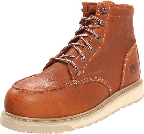 Timberland Pro Barstow Herren-Stiefel, 15,2 cm, mit Keilabsatz, Moc-Legierung, Sicherheitsschuh, braun, 41.5 EU von Timberland