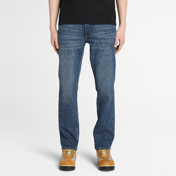 Timberland - Sandown Jeans mit geradem Bein für Herren in Blau, Herren, Blau, Größe: 38 Timberland - Sandown Jeans mit geradem Bein für Herren in Blau, Herren, Blau, Größe: 38 von Timberland
