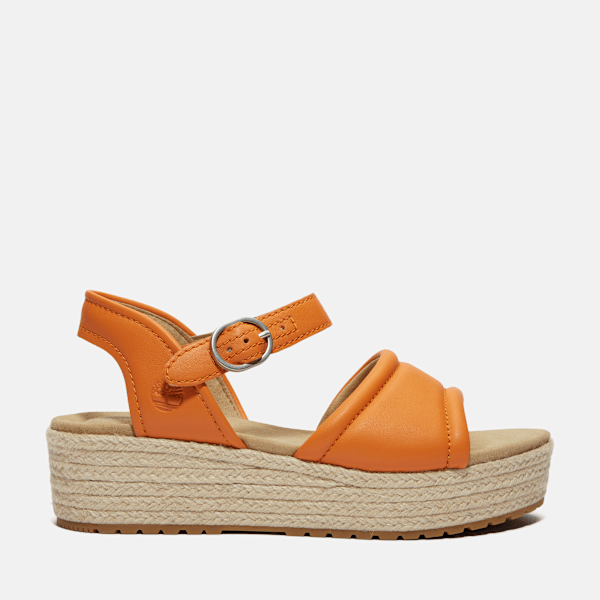 Timberland - Santorini Sun Sandalen mit Fersenriemen für Damen in Orange, Frau, Orange, Größe: 38 von Timberland