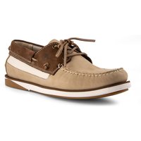 Timberland Herren Bootsschuhe beige Velours von Timberland