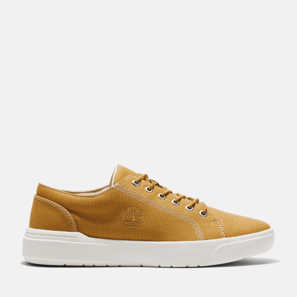 Timberland - Seneca Bay Low-Top-Sneaker zum Schnüren für Herren in Gelb, Mann, Gelb, Größe: 44 Timberland - Seneca Bay Low-Top-Sneaker zum Schnüren für Herren in Gelb, Mann, Gelb, Größe: 44 von Timberland