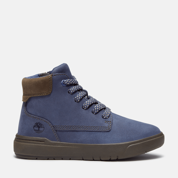 Timberland - Seneca Bay Sneaker mit Klettverschluss und Schnürung für Kleinkinder in Dunkelblau, Blau, Größe: 22 Timberland - Seneca Bay Sneaker mit Klettverschluss und Schnürung für Kleinkinder in Dunkelblau, Blau, Größe: 22 von Timberland