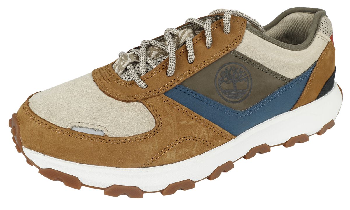 Timberland Sneaker - Winsor Park LOW LACE UP - EU41 bis EU46 - für Männer - Größe EU42 - braun von Timberland