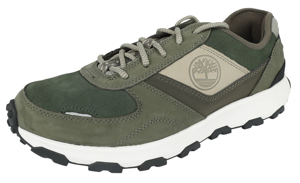 Timberland Sneaker - Winsor Park LOW LACE UP - EU41 bis EU46 - für Männer - Größe EU42 - grün von Timberland