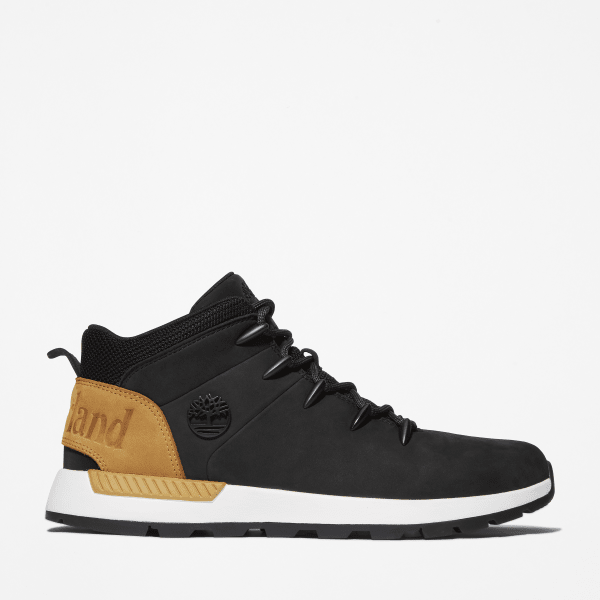 Timberland - Halbhoher Sprint Trekker Sneaker für Herren in Schwarz, Herren, Schwarz, Größe: 46 von Timberland
