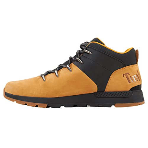 Timberland Herren Sprint Trekker Mid GTX Schneestiefel, Wheat Black, 41 EU von Timberland