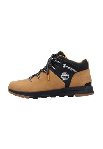 Timberland Herren Sprint Trekker Mid GTX Schneestiefel, Braun Schwarz, 44 EU von Timberland